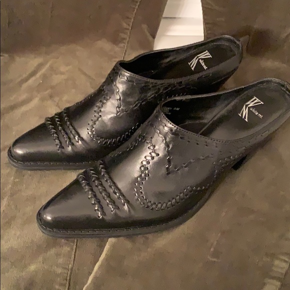 White Mountain Shoes - White Mountain Cowboy Slides NWOT